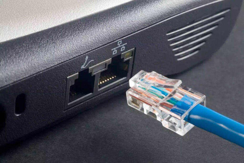 cable ethernet red
