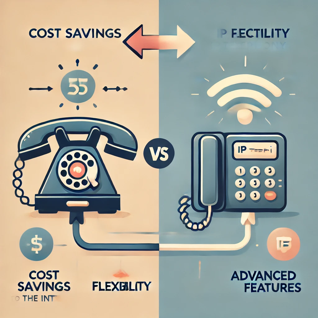 telefonía IP vs tradicional