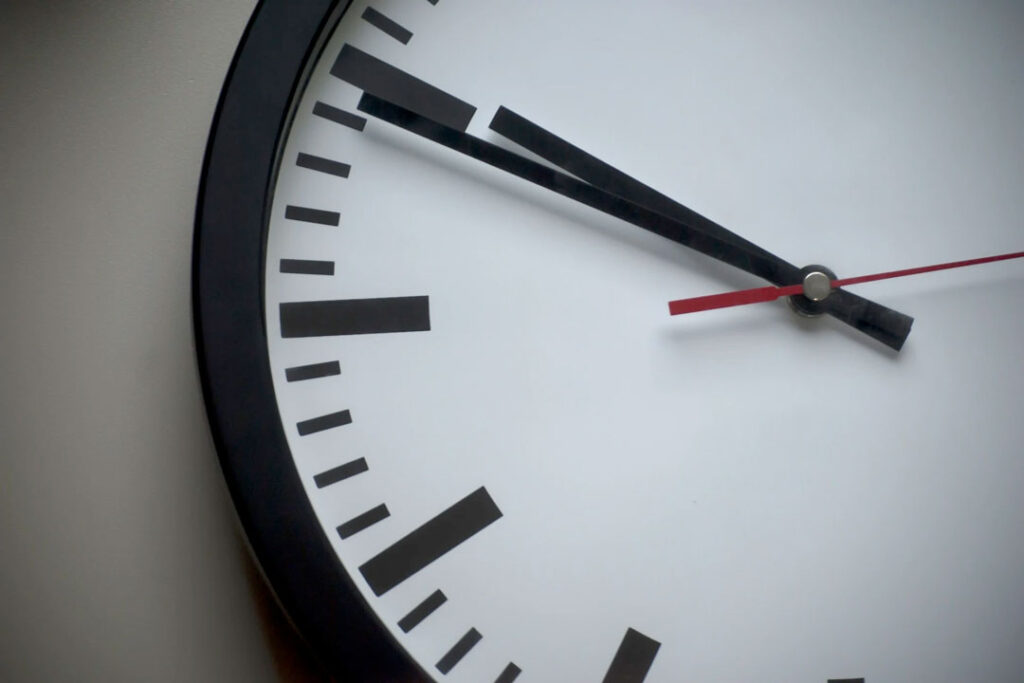 reloj funcionamiento