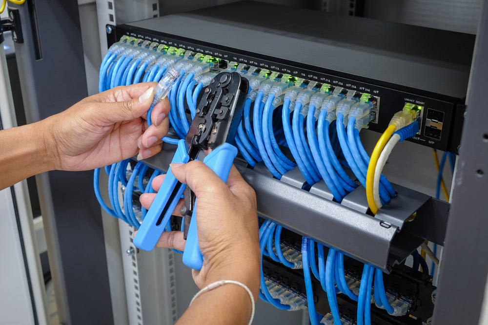 cableado estructurado mantener portada